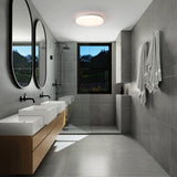 Crelvette Crystal Effect Bathroom Ceiling Light 15W 31 x 5.5cm