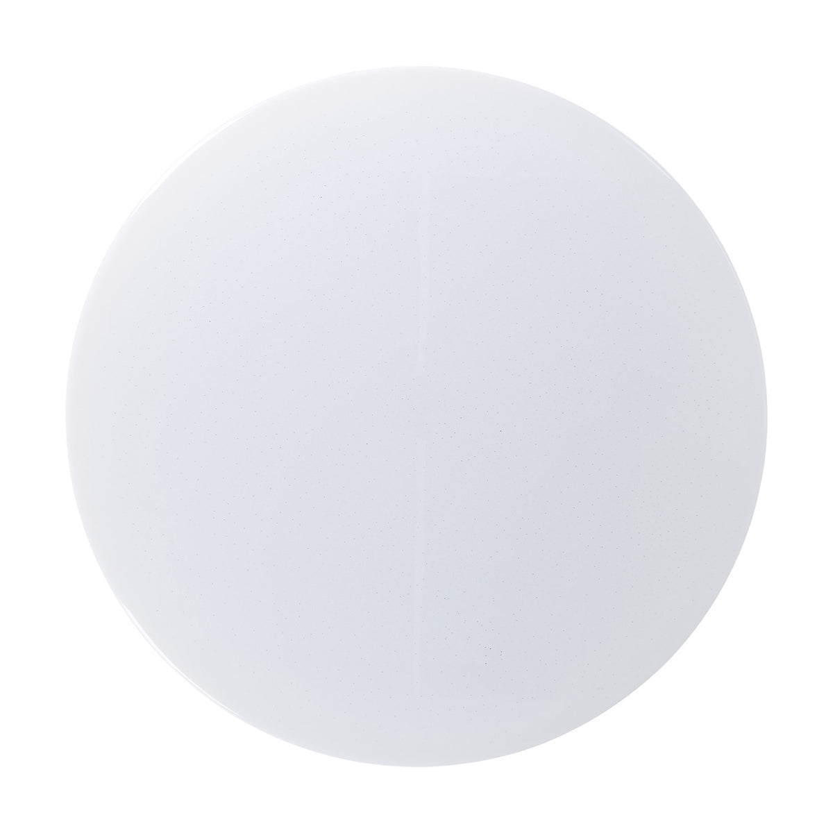 Crelvette Crystal Effect LED Flush Ceiling Light 55cm - White
