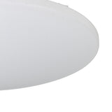 Crelvette Crystal Effect LED Flush Ceiling Light 55cm - White