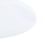 Crelvette LED Flush Ceiling Light 43cm - White