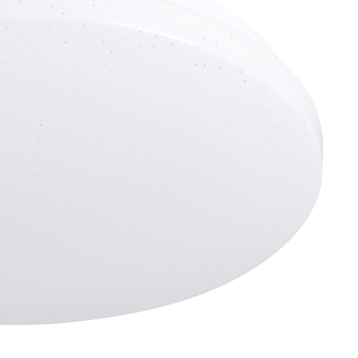 Crelvette Smart Crystal Effect LED Flush Ceiling Light 31cm