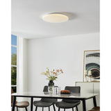 Crelvette Smart Crystal Effect LED Flush Ceiling Light 50cm