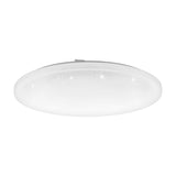 Crelvette Smart Crystal Effect LED Flush Ceiling Light 50cm