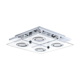 Crilbessa LED Flush Ceiling Light - Chrome