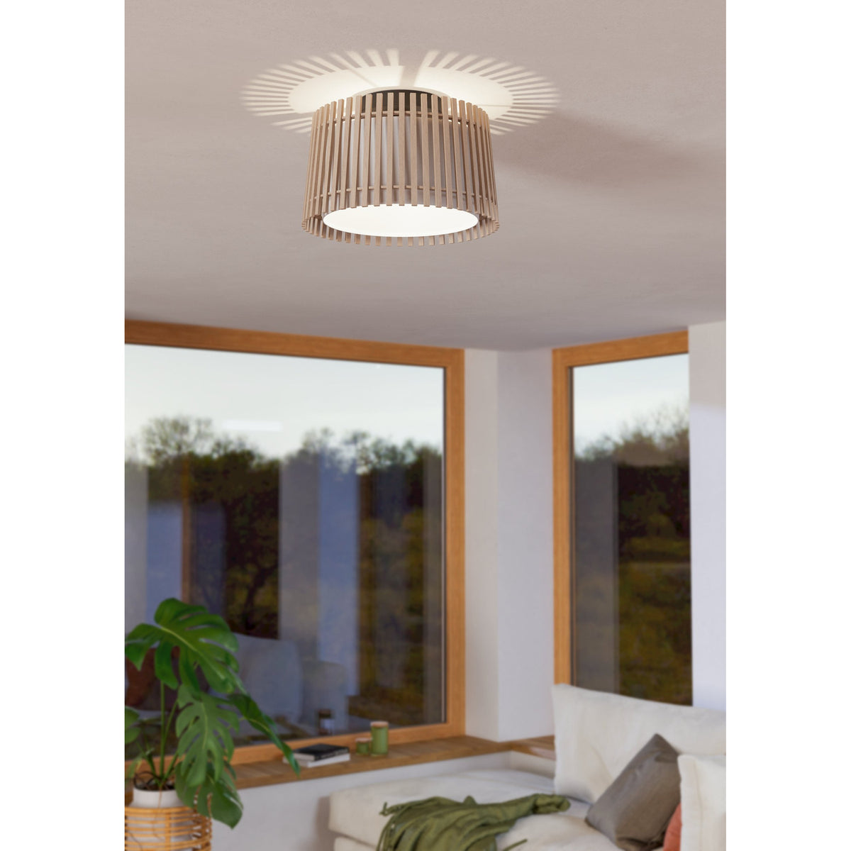 Crolenne Ceiling Light - Black
