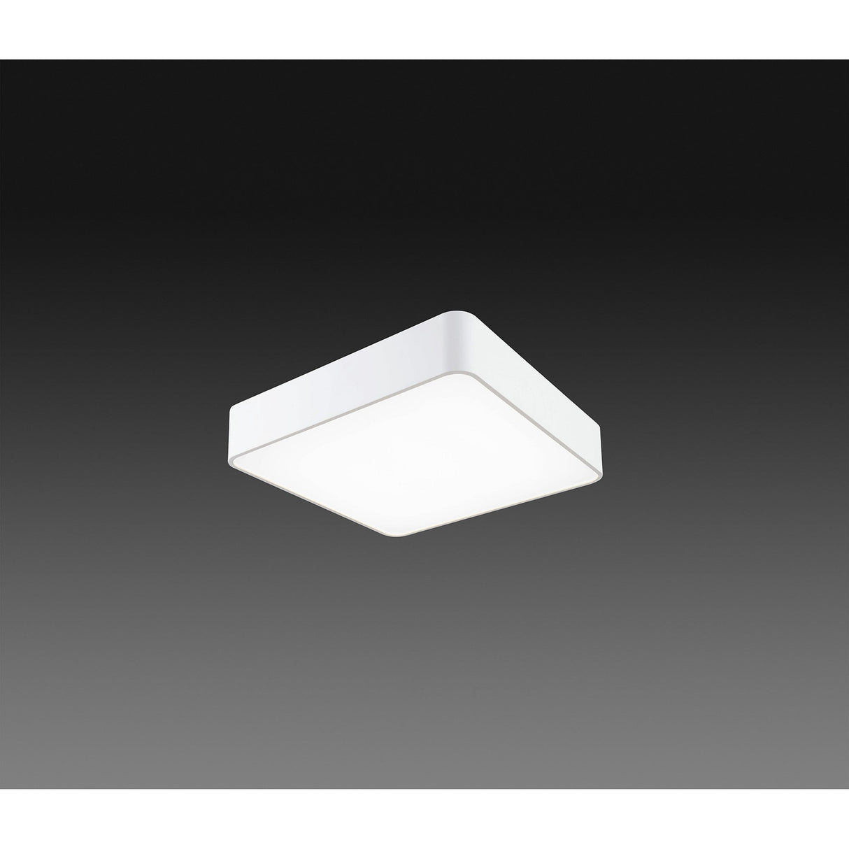 Cumbuco Square LED Flush Ceiling Light 35W 4000K - White