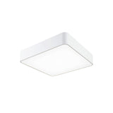 Cumbuco Square LED Flush Ceiling Light 80W 4000K - White