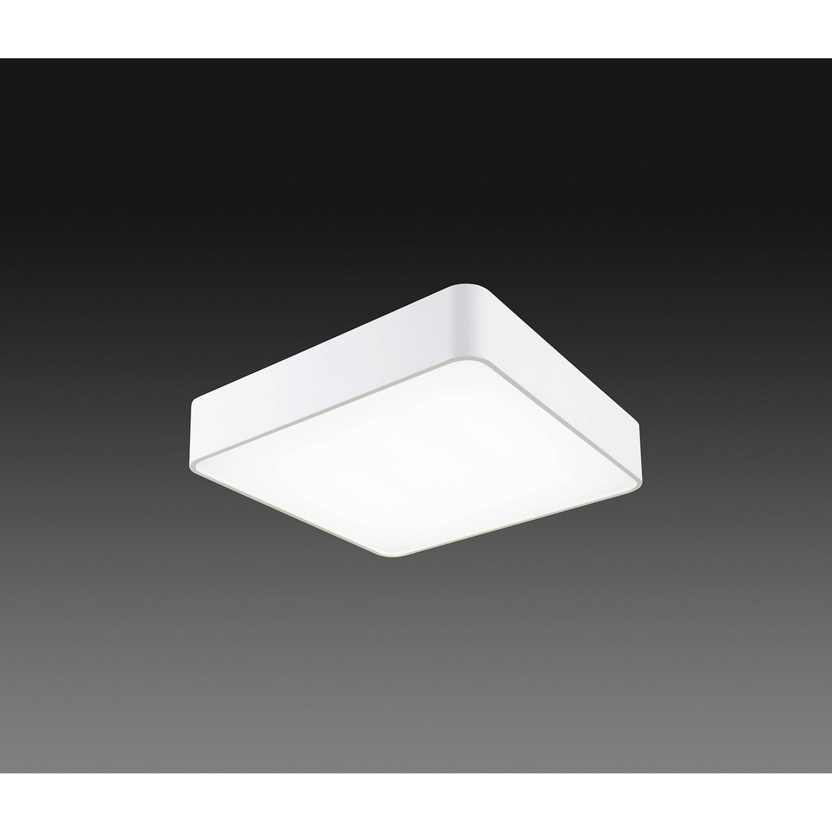 Cumbuco Square LED Flush Ceiling Light 80W 4000K - White