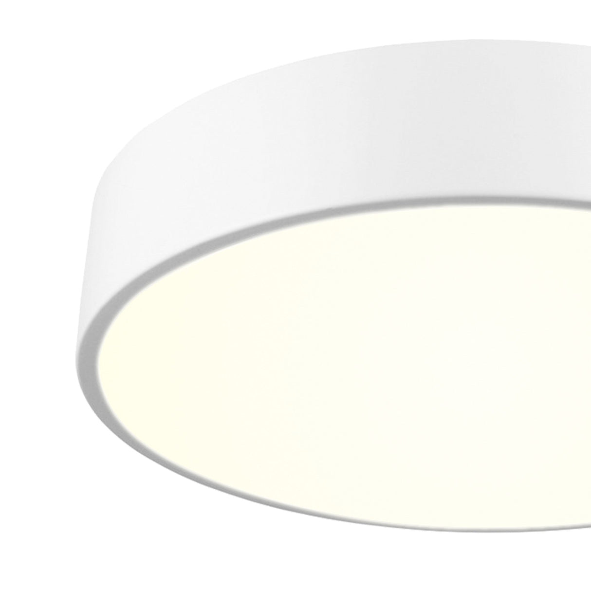 Cumbuco Round LED Flush Ceiling Light 50W 3000K - White
