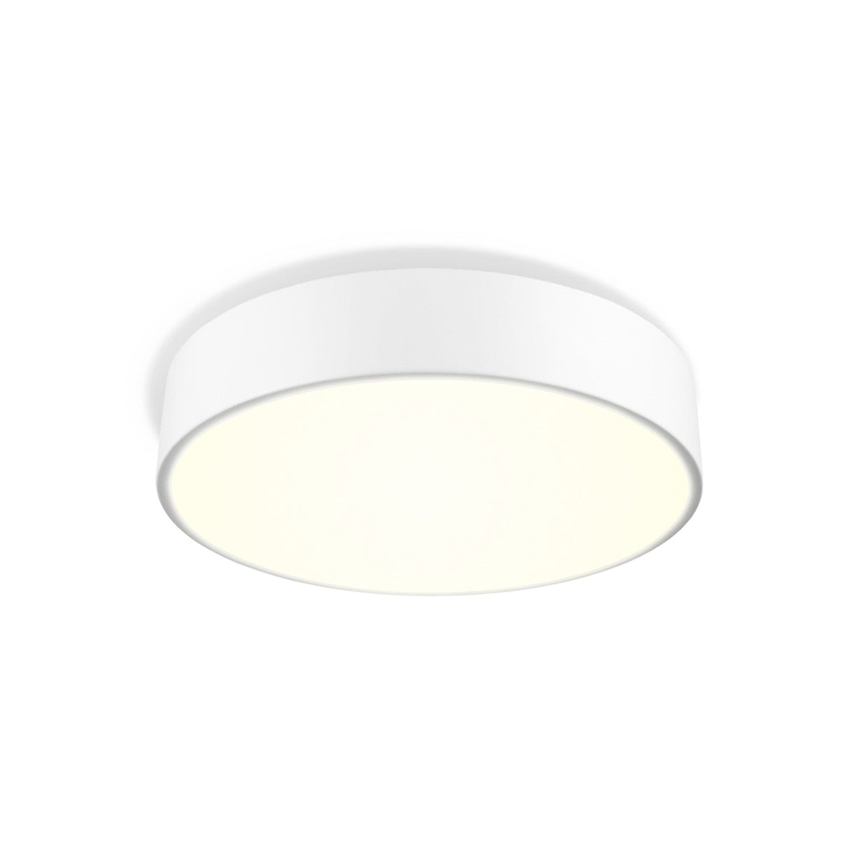 Cumbuco Round LED Flush Ceiling Light 50W 3000K - White