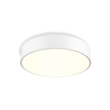 Cumbuco Round LED Flush Ceiling Light 50W 3000K - White
