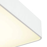 Cumbuco Square LED Flush Ceiling Light 80W 3000K - White
