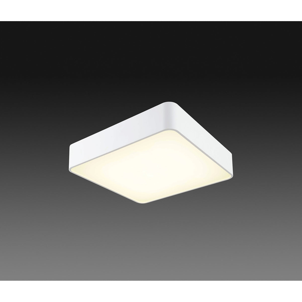 Cumbuco Square LED Flush Ceiling Light 80W 3000K - White