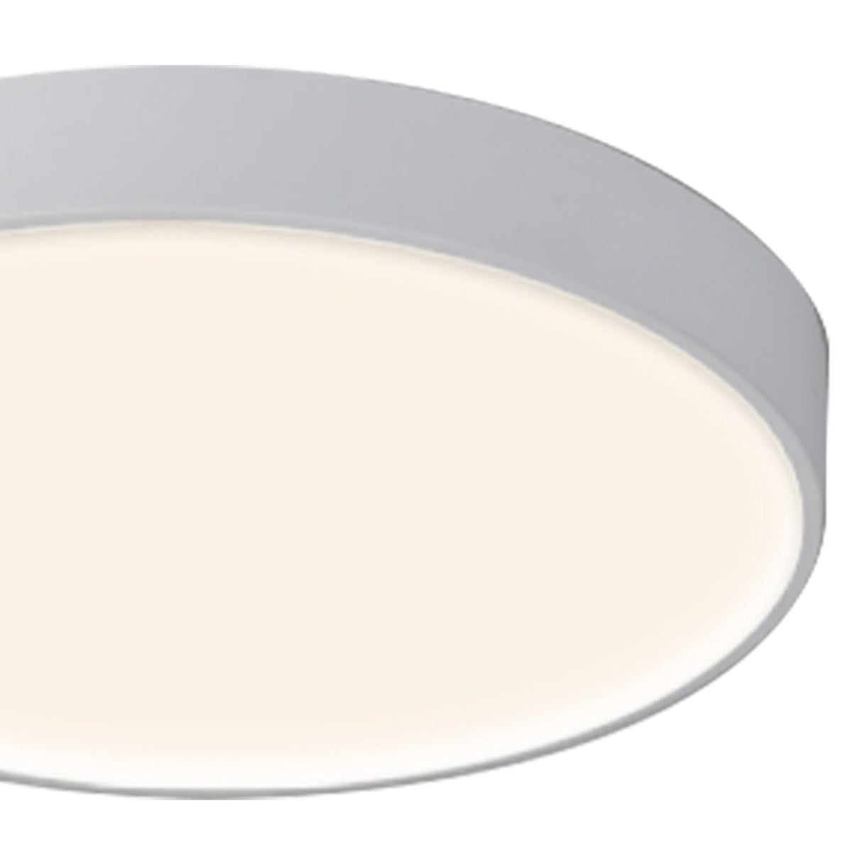 Cumbuco II Round CCT LED Flush Ceiling Light 30W - White