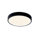 Cumbuco II Round CCT LED Flush Ceiling Light 30W - Black