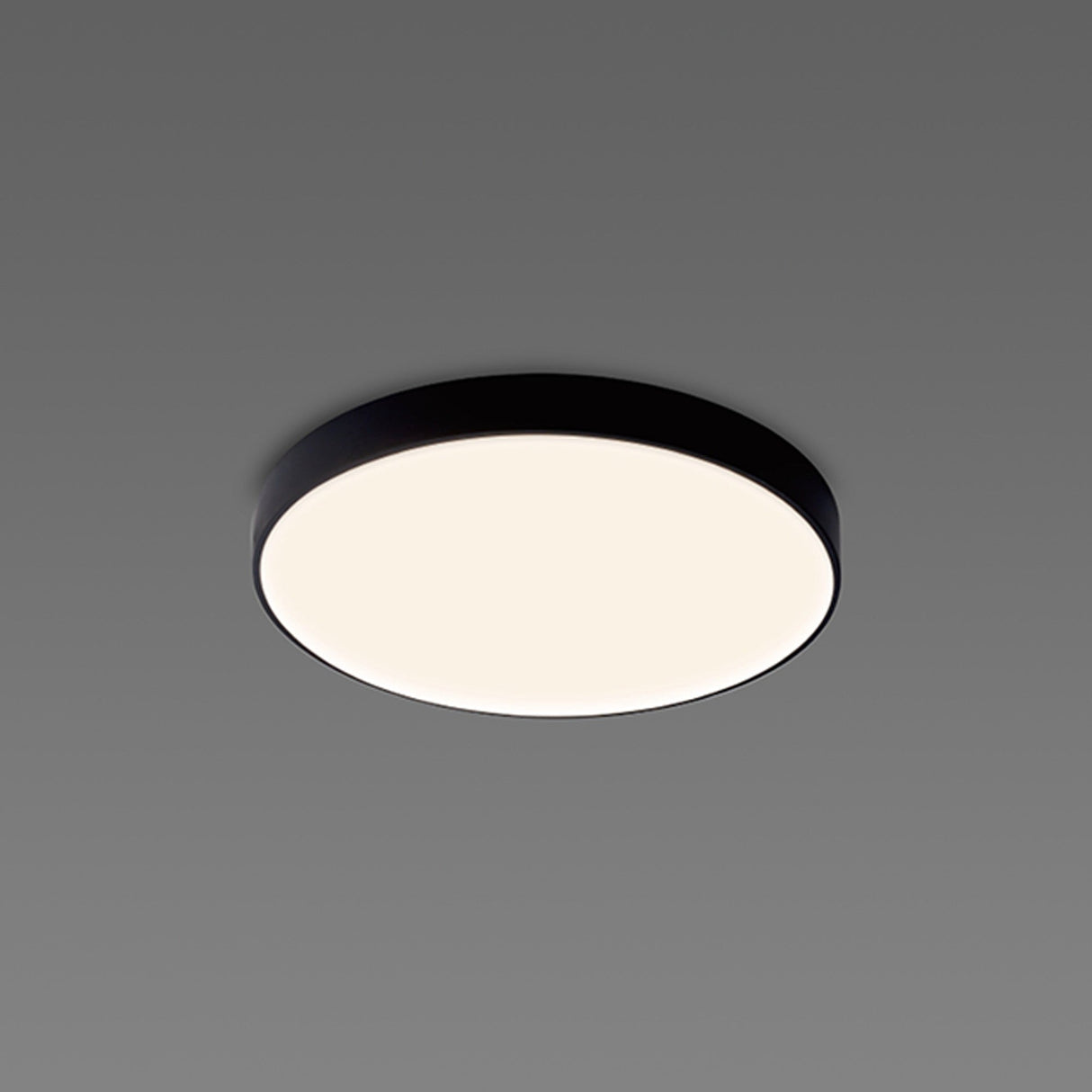 Cumbuco II Round CCT LED Flush Ceiling Light 40W - Black