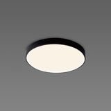 Cumbuco II Round CCT LED Flush Ceiling Light 40W - Black
