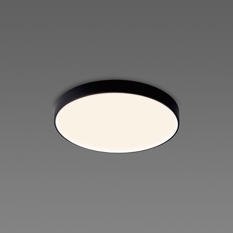 Cumbuco II Round CCT LED Flush Ceiling Light 40W - Black