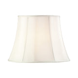 Cusco Extra Large Hexagon Lampshade - Cream, 25.5/41cm x 28cm
