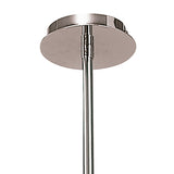Dali 70cm Telescopic 6 Light Chandelier/Semi-Flush - Polished Chrome