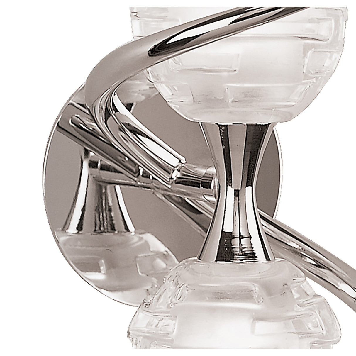 Dali 2 Light Wall Light - Polished Chrome