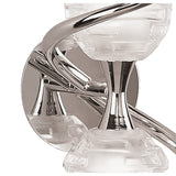 Dali 2 Light Wall Light - Polished Chrome