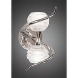 Dali 2 Light Wall Light - Polished Chrome