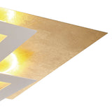 Dalia Flush Ceiling Light LED 3000K 48W - Gold/White