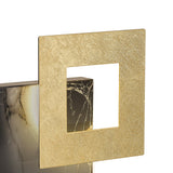 Dalia 25cm LED Table Lamp 18W 3000K - Gold/Marble Black