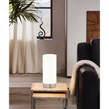 Damasco 1 Table Lamp 21.5cm - Satin Nickel