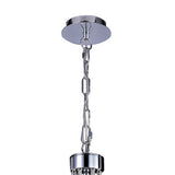 Danya 67cm Round 6 Light Crystal Chandelier - Polished Chrome