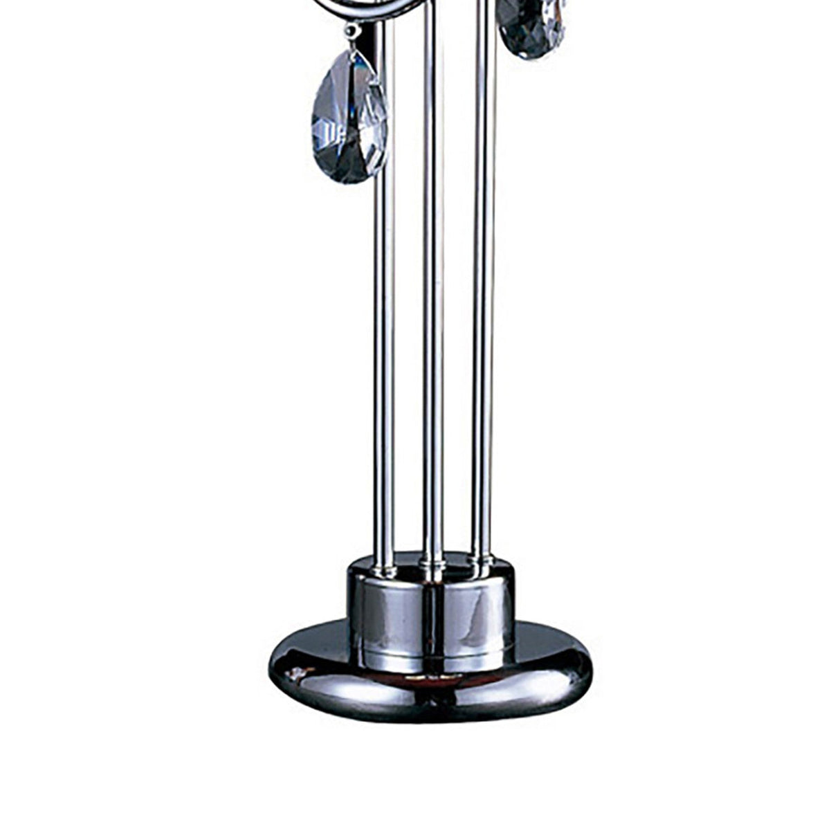 Danya 2 Light Crystal Table Lamp - Polished Chrome