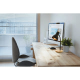 Dasessa Table Lamp - Black & Brown