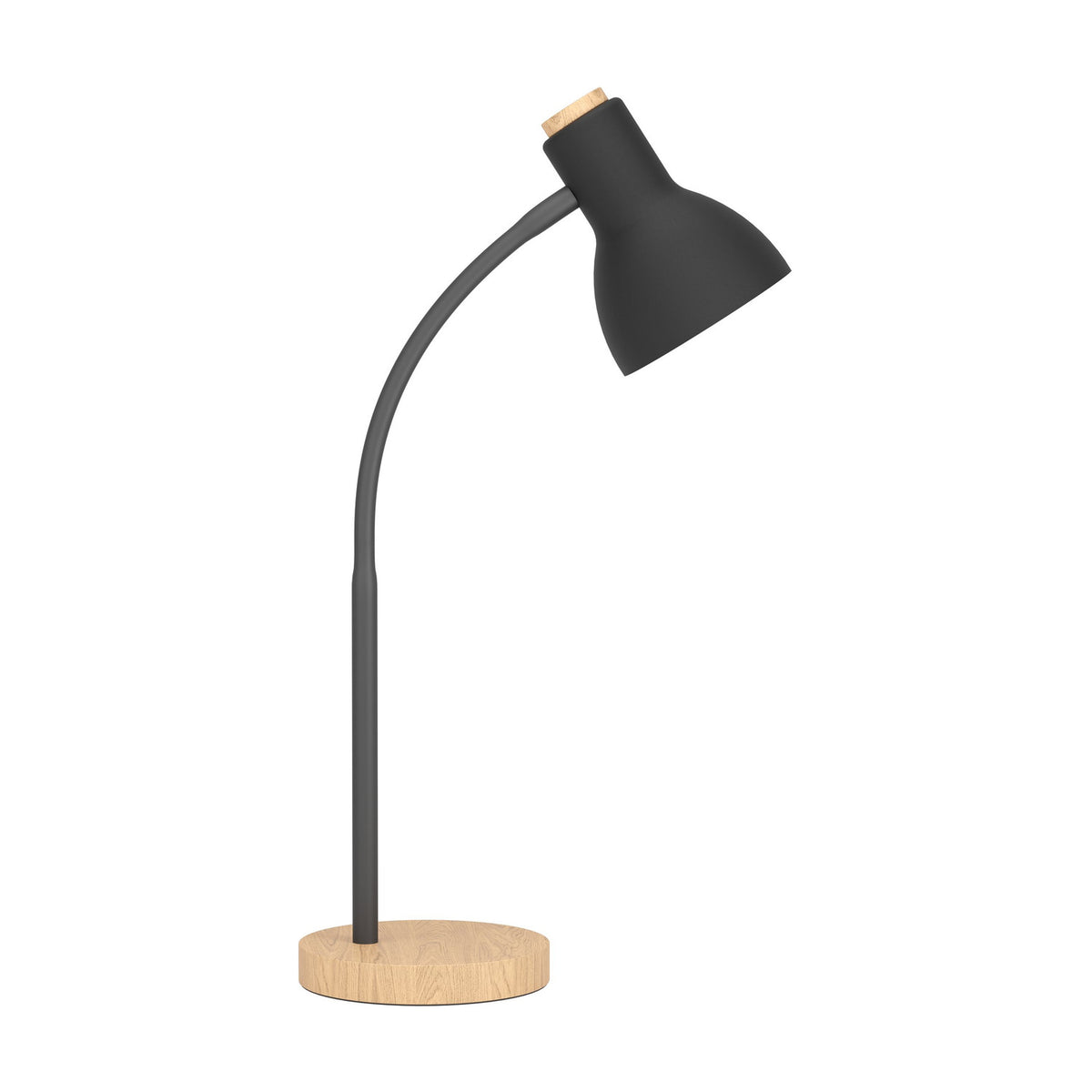 Dasessa Table Lamp - Black & Brown