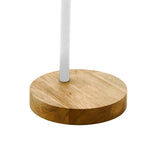 Dasessa Table Lamp - White & Brown