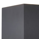 Davos Square Outdoor LED Wall Light 6W 3000K - Anthracite