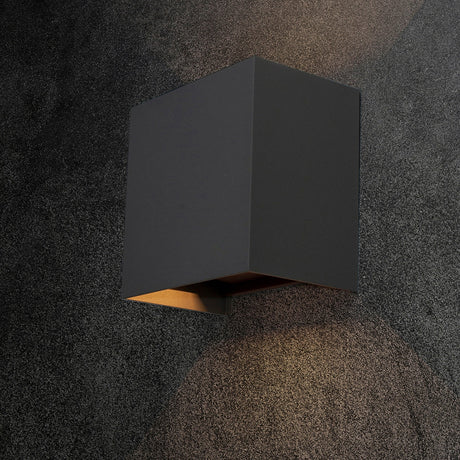 Davos Outdoor LED Wall Light 10W 3000K - Anthracite