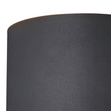 Davos Round Outdoor LED Wall Light 6W 4000K - Anthracite