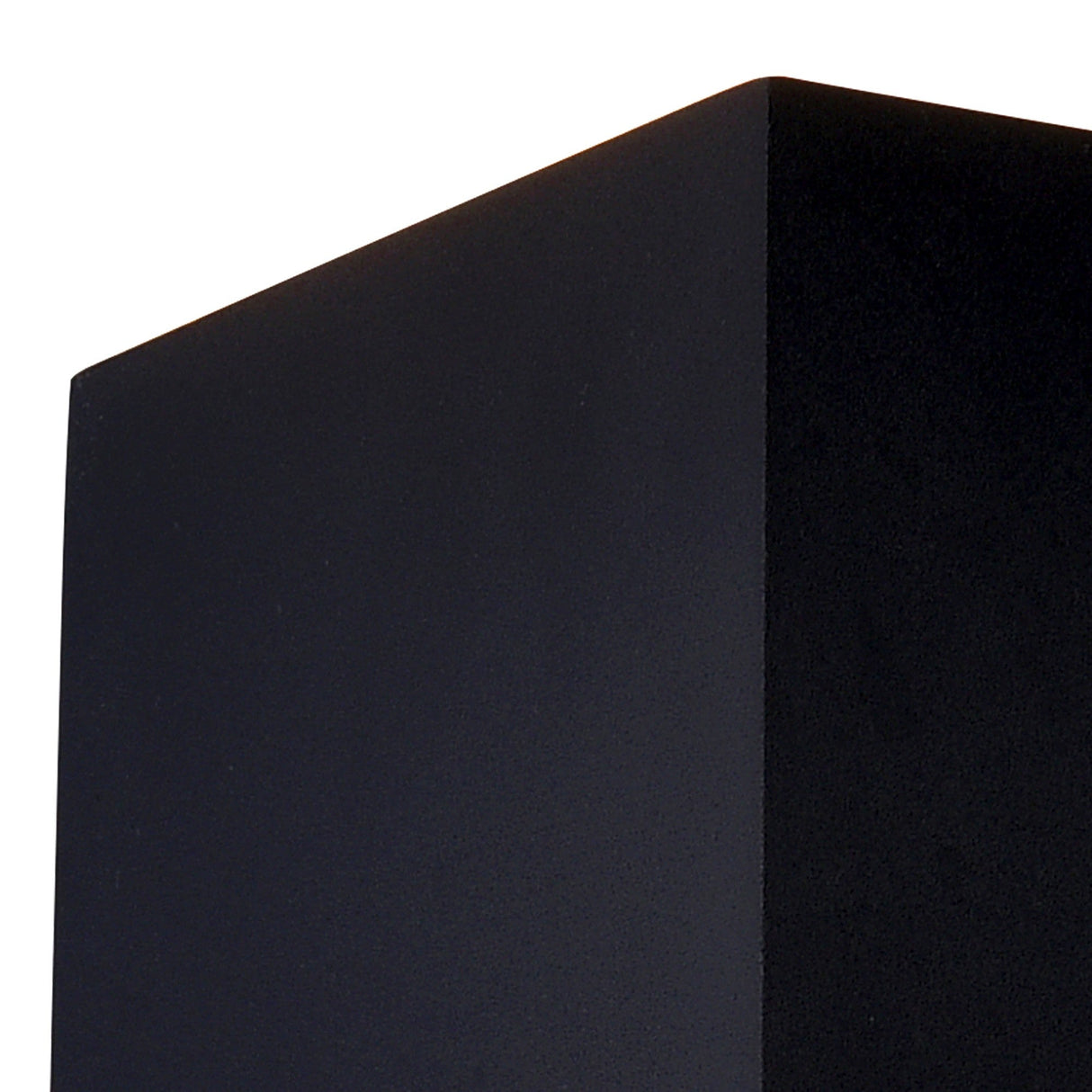 Davos Square Outdoor LED Wall Light 6W 4000K - Black