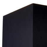 Davos Square Outdoor LED Wall Light 6W 4000K - Black