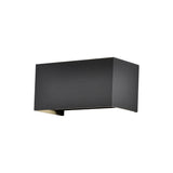 Davos Outdoor LED Wall Lamp 6W 3000K - Sand Black