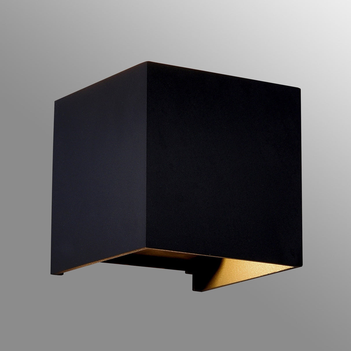 Davos Dimmable Outdoor LED Wall Light 6W 2700K - Black