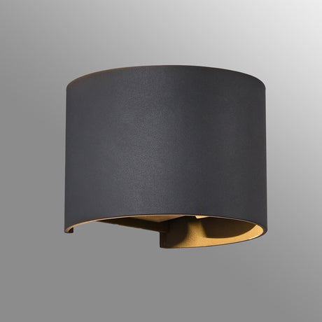 Davos Dimmable Outdoor LED Wall Light 6W 2700K - Anthracite