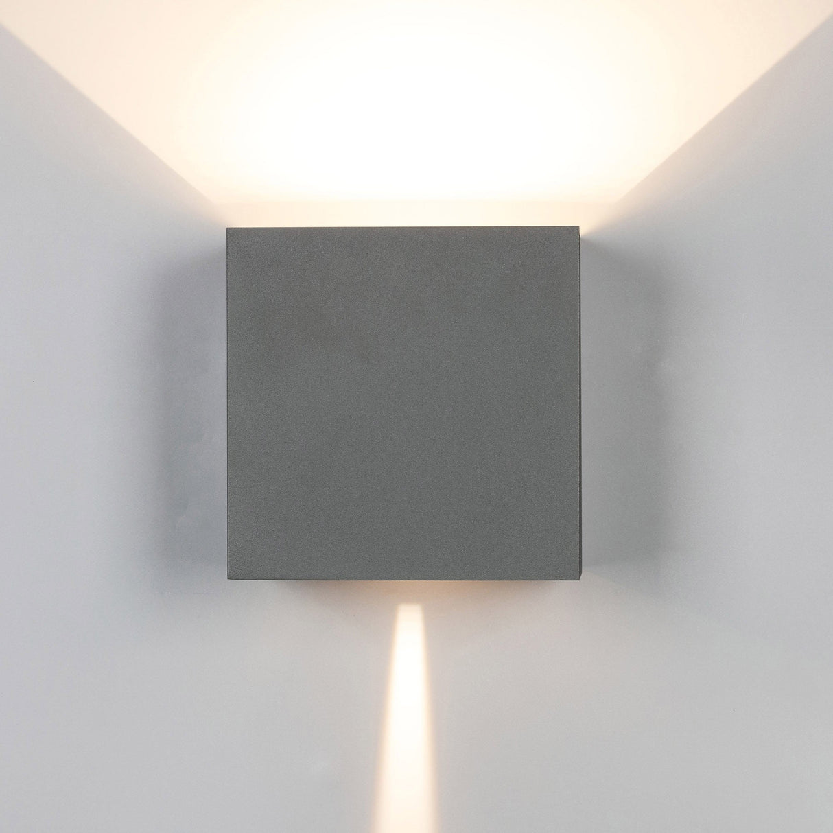 Davos Outdoor LED Wall Light 10W 3000K - Anthracite