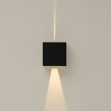 Davos Outdoor LED Wall Light 10W 3000K - Sand Black