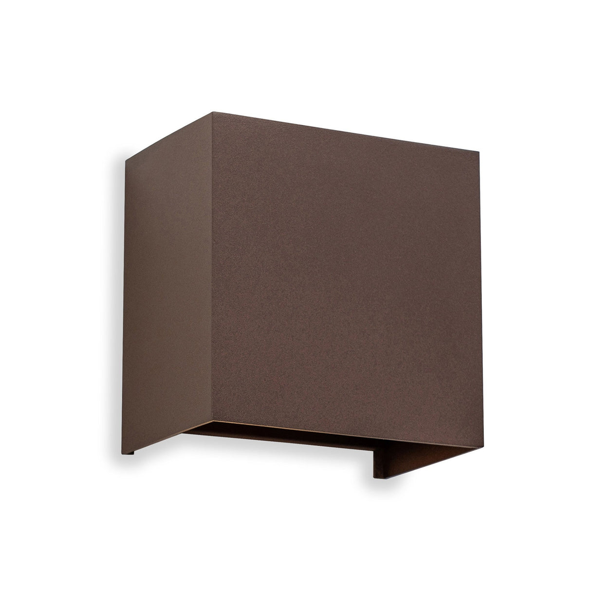 Davos Outdoor LED Wall Light 10W 3000K - Rust Brown