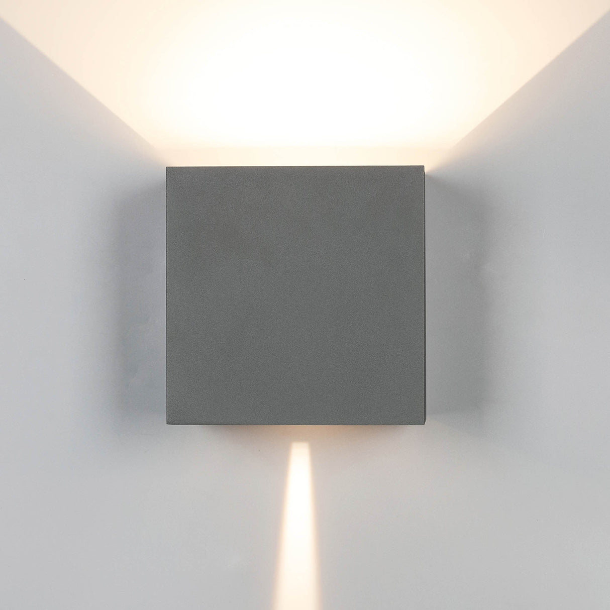 Davos Outdoor LED Wall Light 10W 4000K - Anthracite
