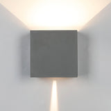 Davos Outdoor LED Wall Light 10W 4000K - Anthracite