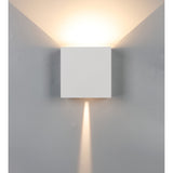 Davos Dimmable Outdoor LED Wall Light 10W 2700K - White