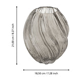 Debepare Glass Vase 21cm